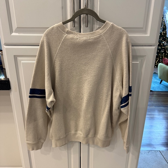 Daydreamer AEROSMITH IVORY DREAM ON REVERSE RAGLAN SWEATSHIRT - Picture 7 of 9